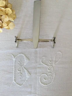 Lot de 12 porte-couteaux Christofle modèle Moderne 1912