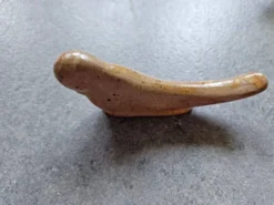 Lot de 7 porte couteaux en grés - oiseaux
