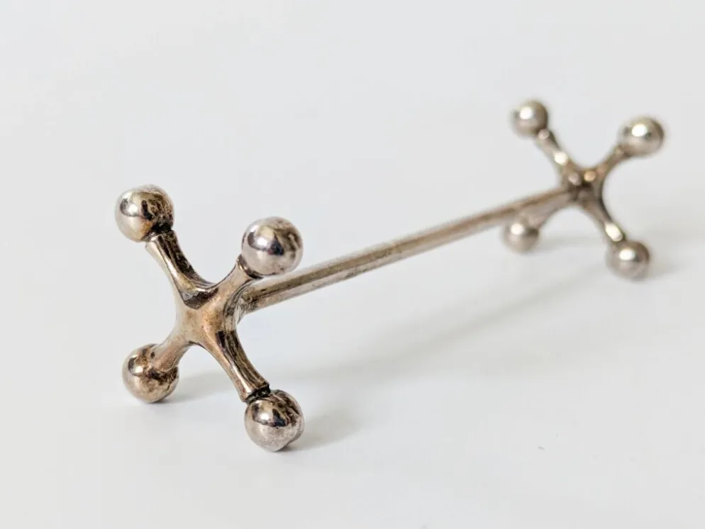 Lot de 4 porte-couteaux WMF Plaqué Argent Allemagne Années 70