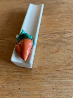 Lot de 12 portes couteaux légumes céramique Vallauris