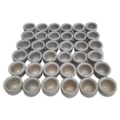 Lot de 36 pots à escargot godets