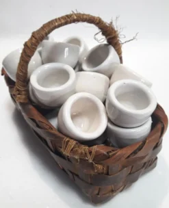 Lot de 36 pots à escargot godets