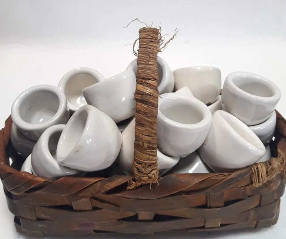 Lot de 36 pots à escargot godets