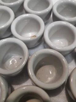 Lot de 36 pots à escargot godets