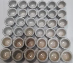 Lot de 36 pots à escargot godets