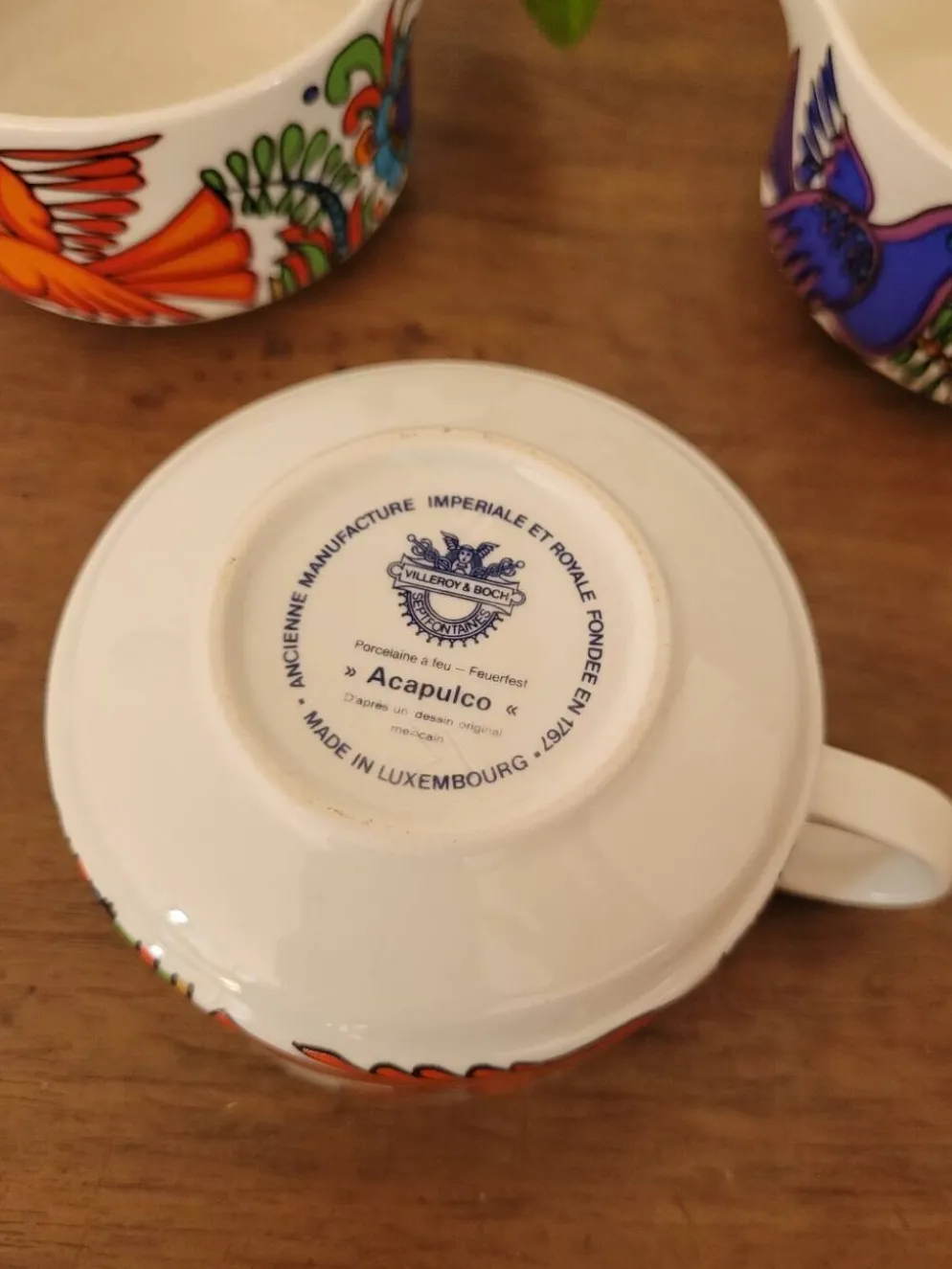 Lot de 3 pots à lait / crémier Acapulco Villeroy et Boch
