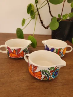 Lot de 3 pots à lait / crémier Acapulco Villeroy et Boch