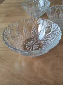 Lot de 5 ramequins en verre