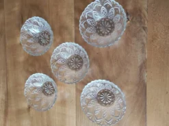 Lot de 5 ramequins en verre