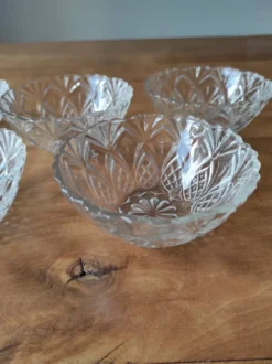 Lot de 5 ramequins en verre