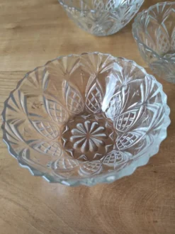 Lot de 5 ramequins en verre