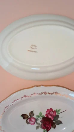 Lot de 2 raviers Gien L'Amandinoise