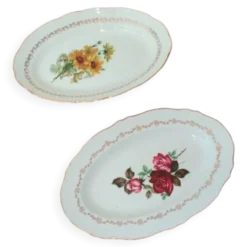 Lot de 2 raviers Gien L'Amandinoise