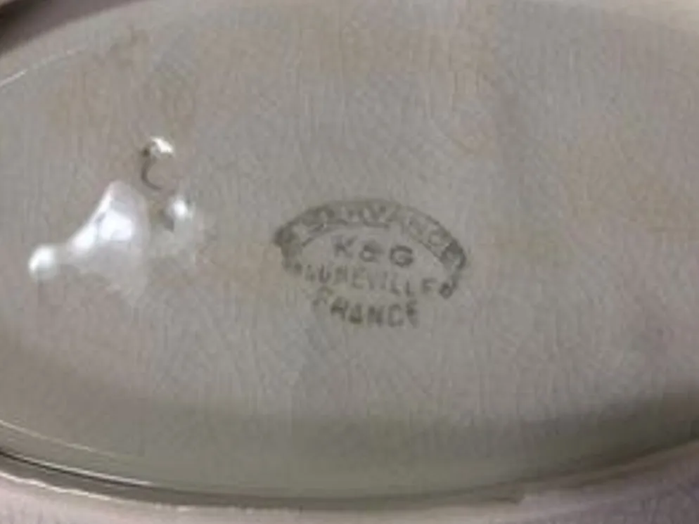 Lot de 2 raviers Lunéville K&G
