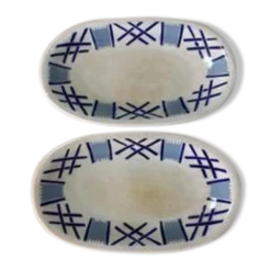 Lot de 2 raviers Lunéville K&G