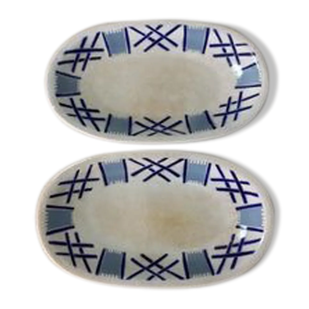 Lot de 2 raviers Lunéville K&G