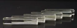 Lot de 6 repose-couteaux en cristal de Tchécoslovaquie du milieu du siècle