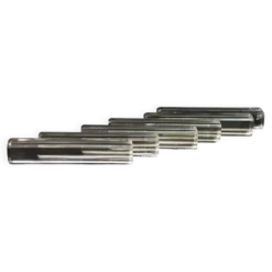 Lot de 6 repose-couteaux en cristal de Tchécoslovaquie du milieu du siècle