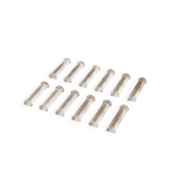 Lot de 12 repose-couteaux vintage en verre – Hongrie