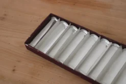 Lot de 12 repose-couteaux vintage en verre – Hongrie