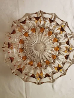 Lot de 2 saladiers en cristal