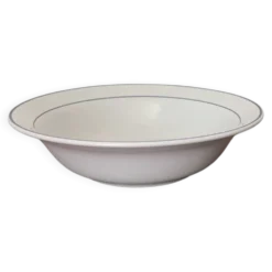 Lot de 2 saladiers en porcelaine fine d’Italie
