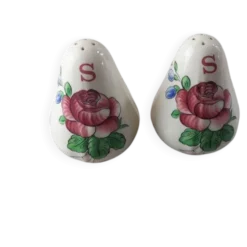 Lot de 2 salières, en céramique, décor Colmar, de Villeroy & Boch