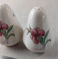 Lot de 2 salières, en céramique, décor Colmar, de Villeroy & Boch
