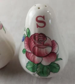 Lot de 2 salières, en céramique, décor Colmar, de Villeroy & Boch