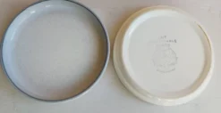 Lot de 2 sous verre en céramique Vintage