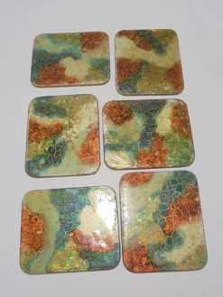 Lot de 6 sous-verres