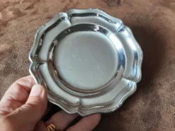 Lot de 5 sous verres métal