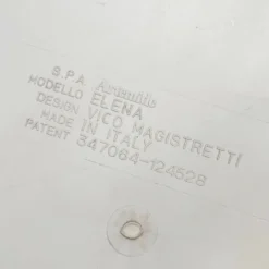 Lot de 5 tables Modèle Elena par Vico Magistretti pour Artemide, 1970