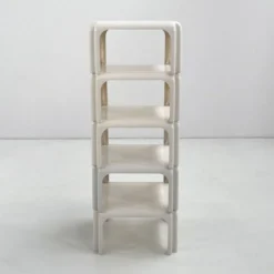 Lot de 5 tables Modèle Elena par Vico Magistretti pour Artemide, 1970