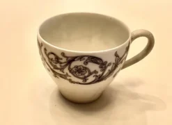 Lot de 8 tasses à café vintage Goa Limoges France