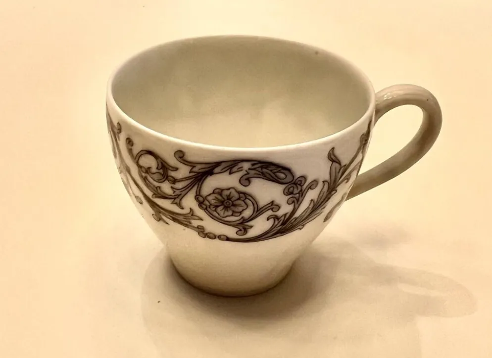 Lot de 8 tasses à café vintage Goa Limoges France