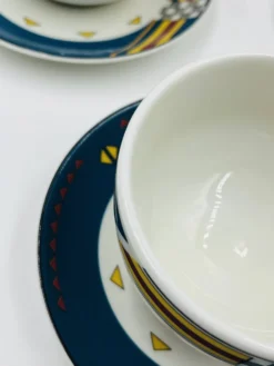 Lot de 4 tasses de designer Royal Mosa Ravenne