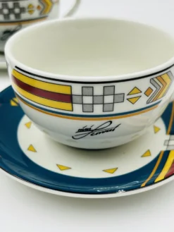 Lot de 4 tasses de designer Royal Mosa Ravenne