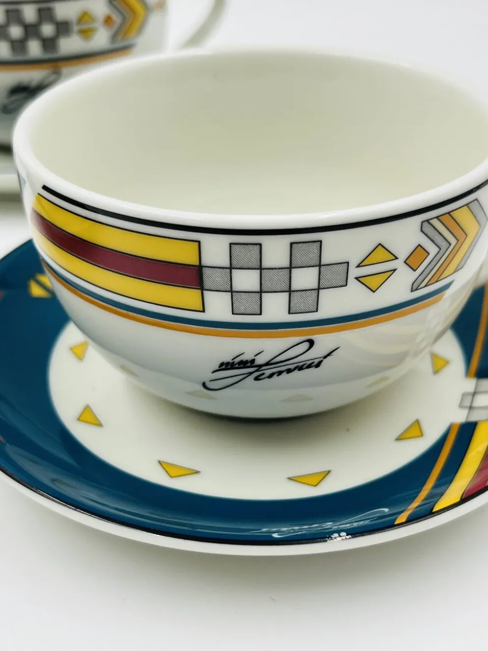 Lot de 4 tasses de designer Royal Mosa Ravenne