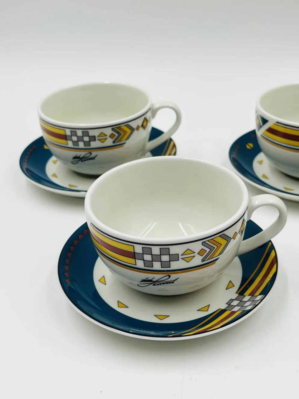 Lot de 4 tasses de designer Royal Mosa Ravenne