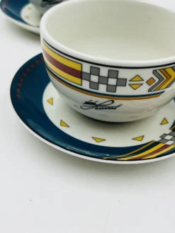 Lot de 4 tasses de designer Royal Mosa Ravenne