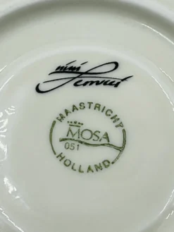 Lot de 4 tasses de designer Royal Mosa Ravenne