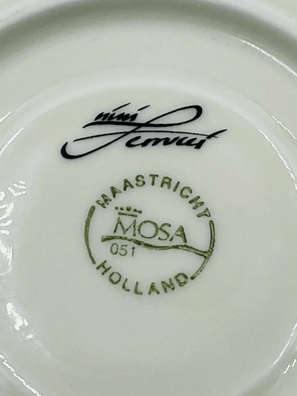 Lot de 4 tasses de designer Royal Mosa Ravenne