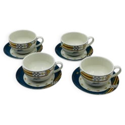 Lot de 4 tasses de designer Royal Mosa Ravenne