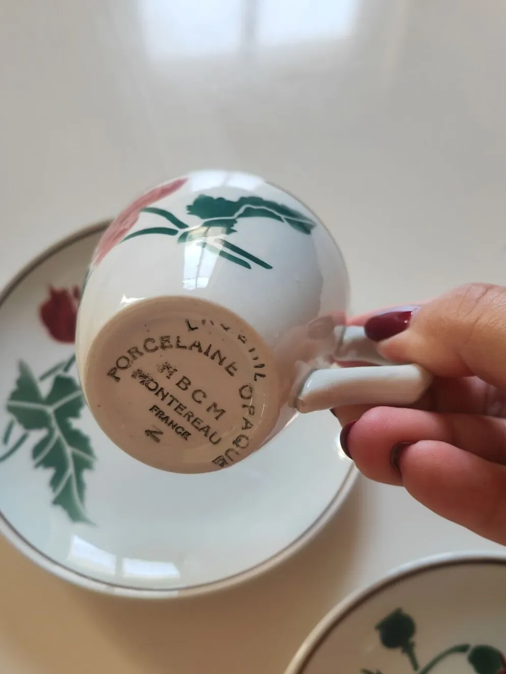 Lot de tasses HBCM
