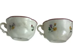 Lot de 2 tasses Sarreguemines - Modèle Agreste