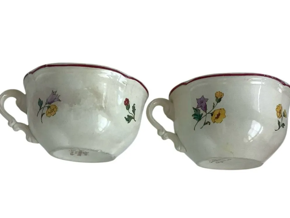Lot de 2 tasses Sarreguemines - Modèle Agreste