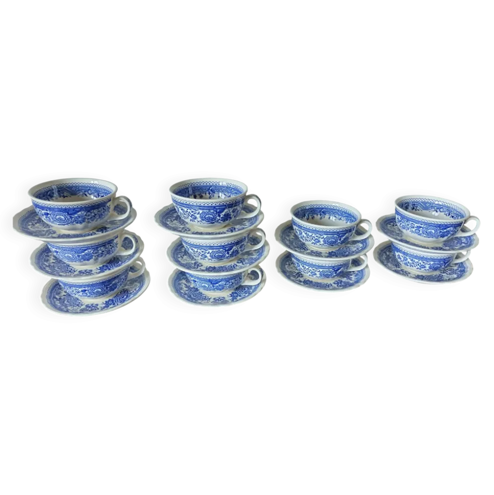 Lot de 10 tasses Villeroy et Boch Burgenland