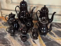 Lot de terres noires de Namur, XVIIIème siècle