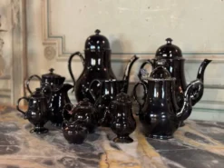 Lot de terres noires de Namur, XVIIIème siècle